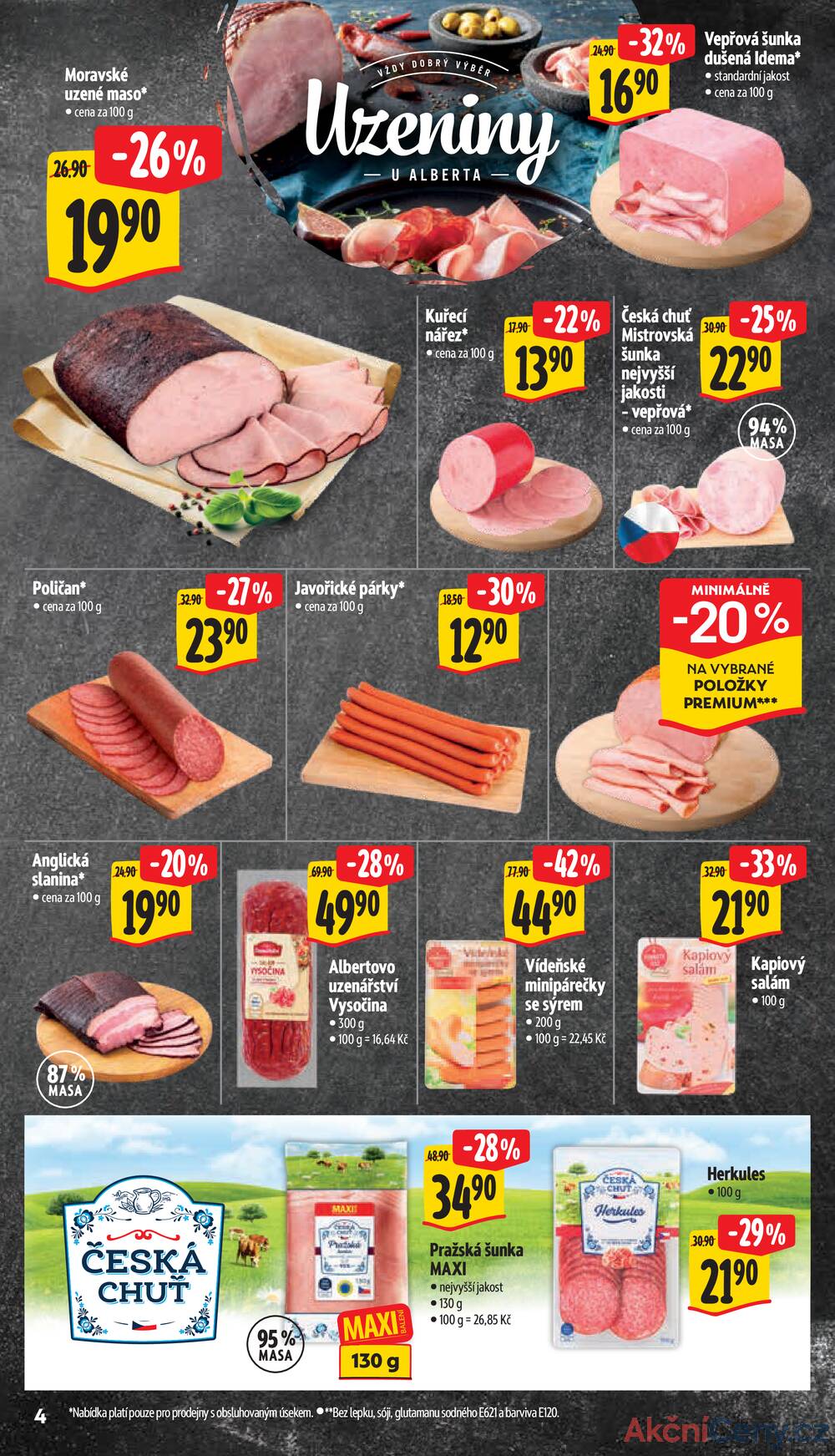 Leták Albert - Albert Supermarket od 4.6. do 10.6.2025 - strana 4 Leták Albert - Albert Supermarket od 4.6. do 10.6.2025 - strana 4