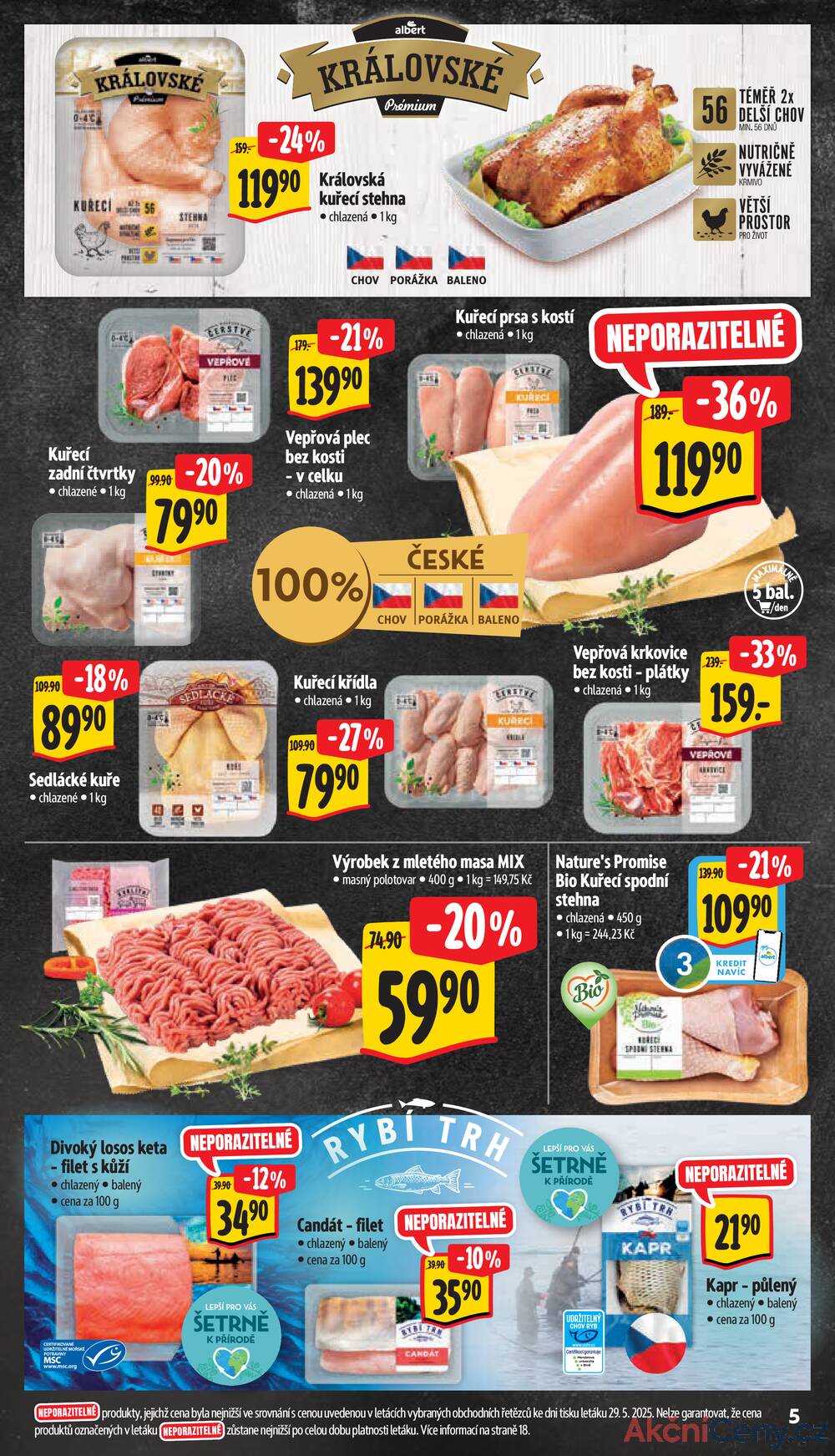 Leták Albert - Albert Supermarket od 4.6. do 10.6.2025 - strana 5 Leták Albert - Albert Supermarket od 4.6. do 10.6.2025 - strana 5