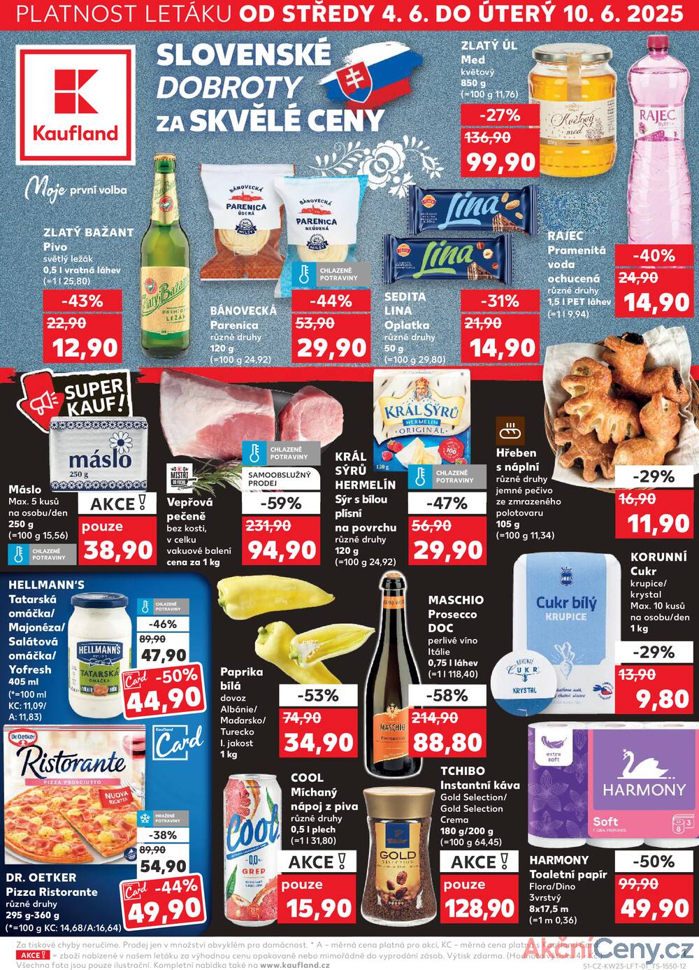 Leták Kaufland - Kaufland 4.6. - 10.6. - Kaufland - Louny - strana 1