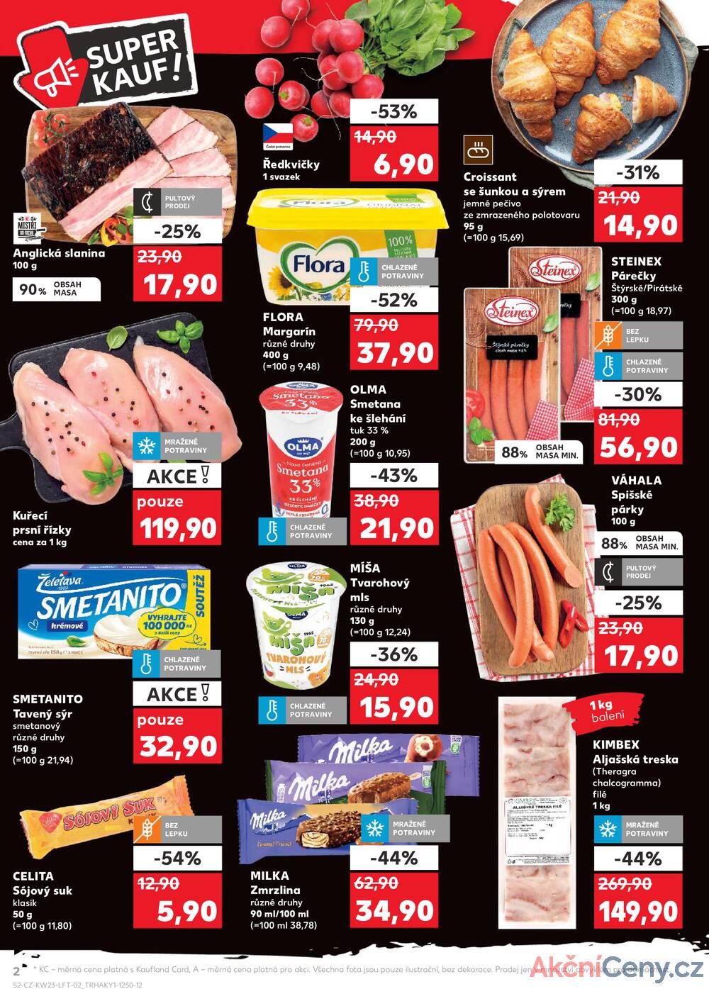 Leták Kaufland - Kaufland 4.6. - 10.6. - Kaufland - Lovosice (Siřejovická) - strana 2
