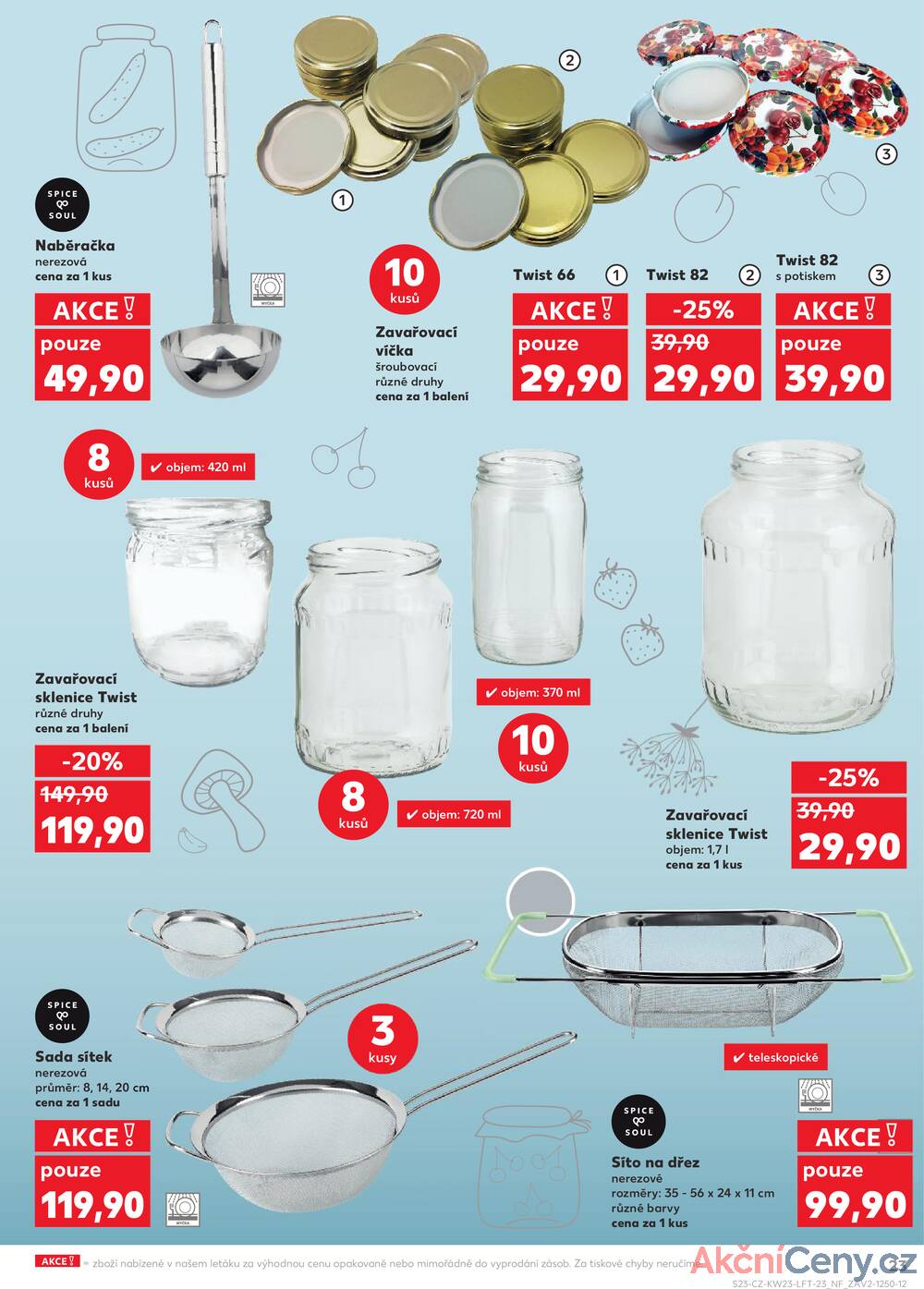 Leták Kaufland - Kaufland 4.6. - 10.6. - Kaufland - Lovosice (Siřejovická) - strana 23
