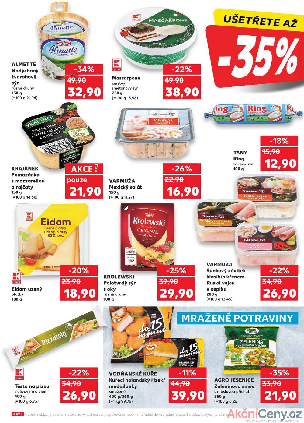 Leták Kaufland - Kaufland 4.6. - 10.6. - Kaufland - Jindřichův Hradec - strana 29