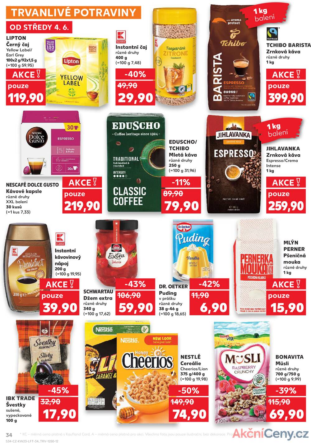 Leták Kaufland - Kaufland 4.6. - 10.6. - Kaufland - Jindřichův Hradec - strana 34