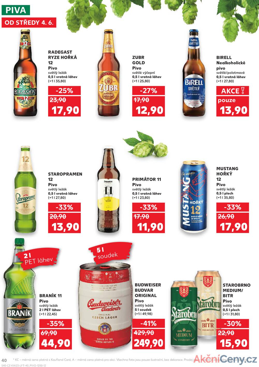 Leták Kaufland - Kaufland 4.6. - 10.6. - Kaufland Praha-Barrandov - strana 40