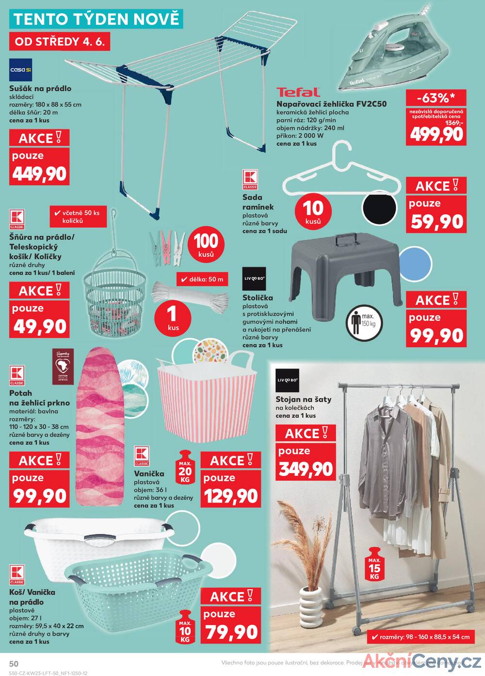 Leták Kaufland - Kaufland 4.6. - 10.6. - Kaufland - Plzeň (Sukova) - strana 50