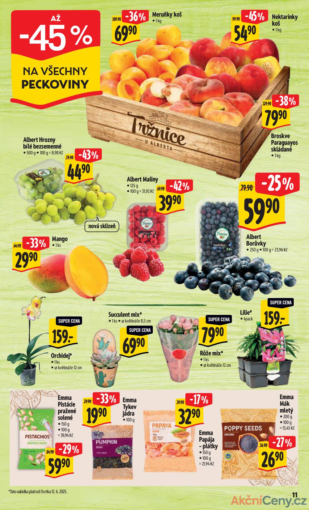 Leták Albert - Albert Hypermarket od 11.6. do 17.6.2025 - strana 12 Leták Albert - Albert Hypermarket od 11.6. do 17.6.2025 - strana 12
