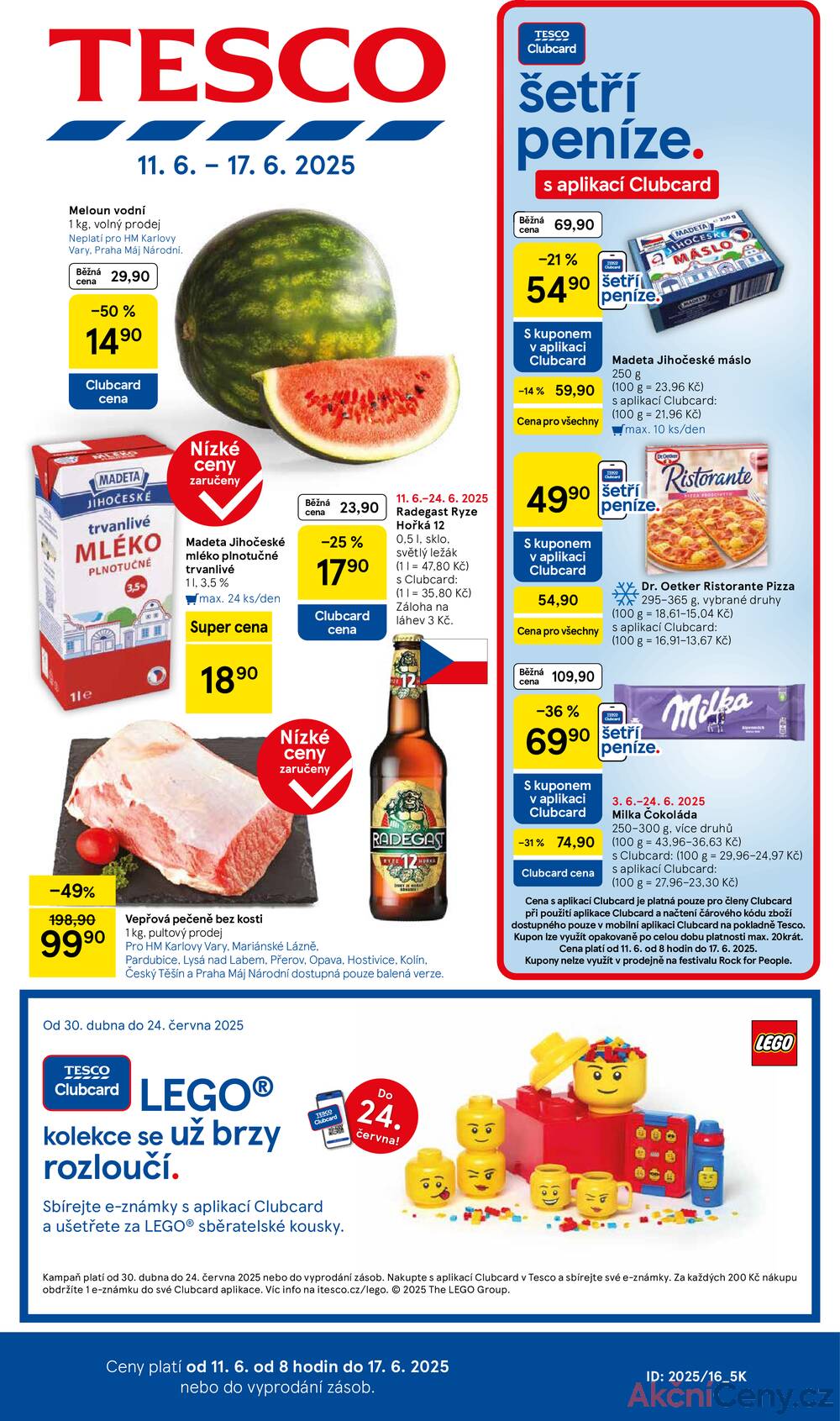 Leták Tesco - Tesco malé hypermarkety od 11.6. do 17.6.2025 - strana 1 Leták Tesco - Tesco malé hypermarkety od 11.6. do 17.6.2025 - strana 1