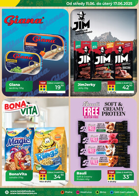 Tamda Foods od 11.6. do 17.6.2025