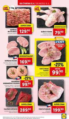 Lidl Čtvrtek od 12.6. do 15.6.2025