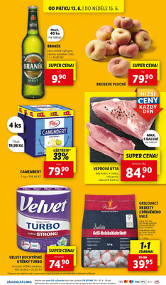 Lidl Čtvrtek od 12.6. do 15.6.2025