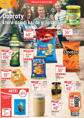Akční leták Globus 11.6. - 17.6.2025 - Globus Praha - Zličín