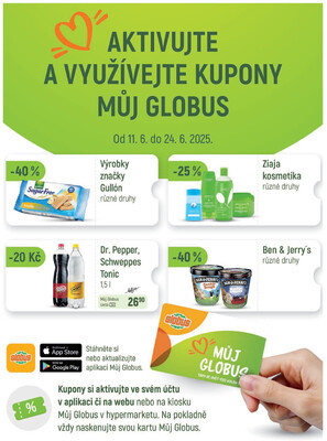 Akční leták Globus 11.6. - 17.6.2025 - Globus Chomutov