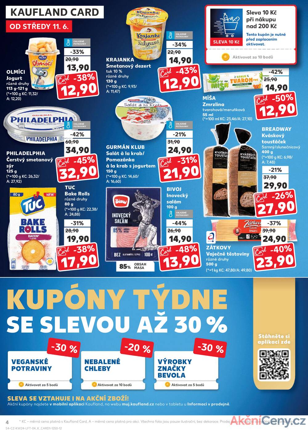Leták Kaufland - Kaufland 11.6. - 17.6. - Kaufland - Děčín - strana 4