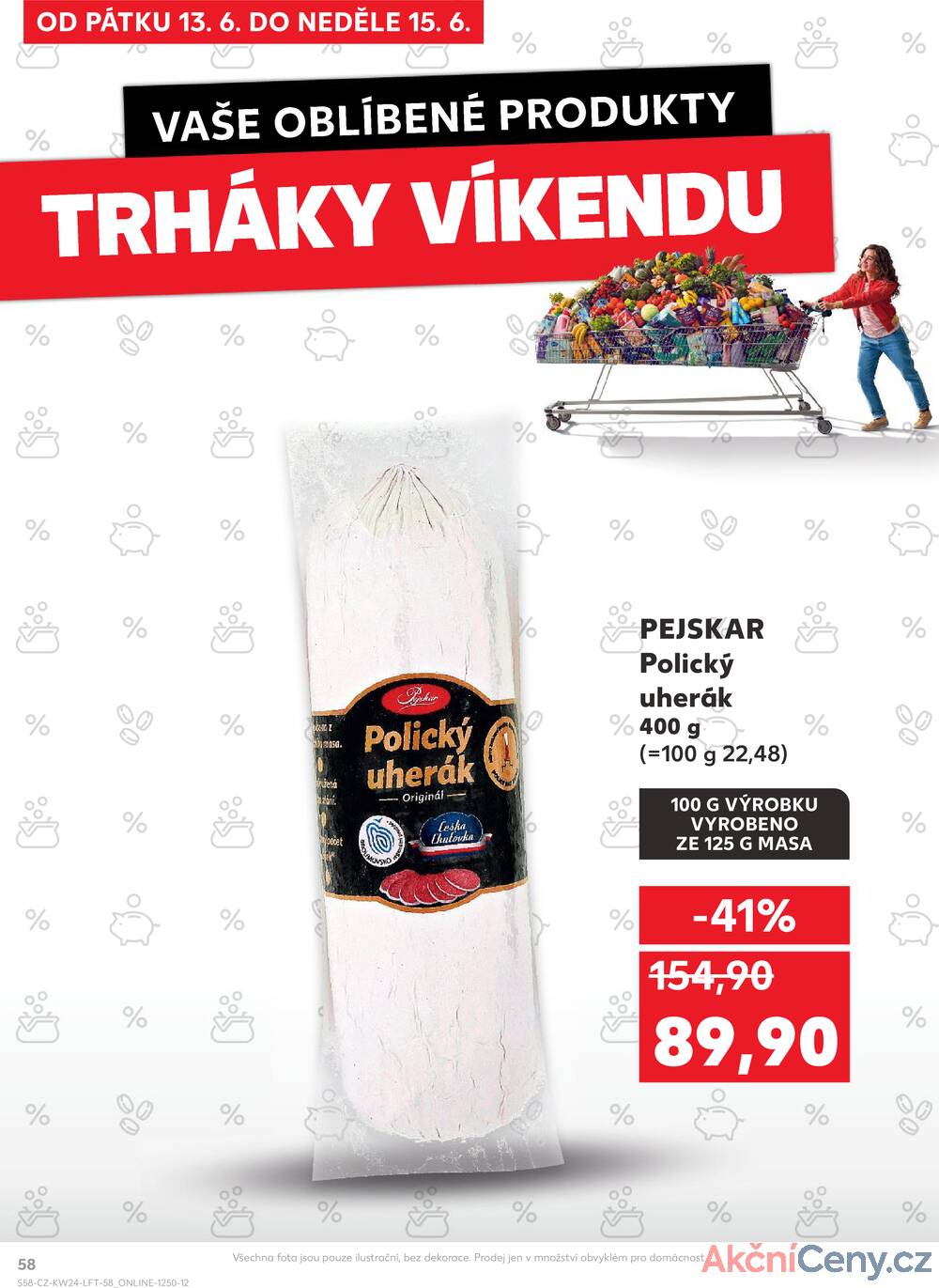 Leták Kaufland - Kaufland 11.6. - 17.6. - Kaufland - Nymburk - strana 58