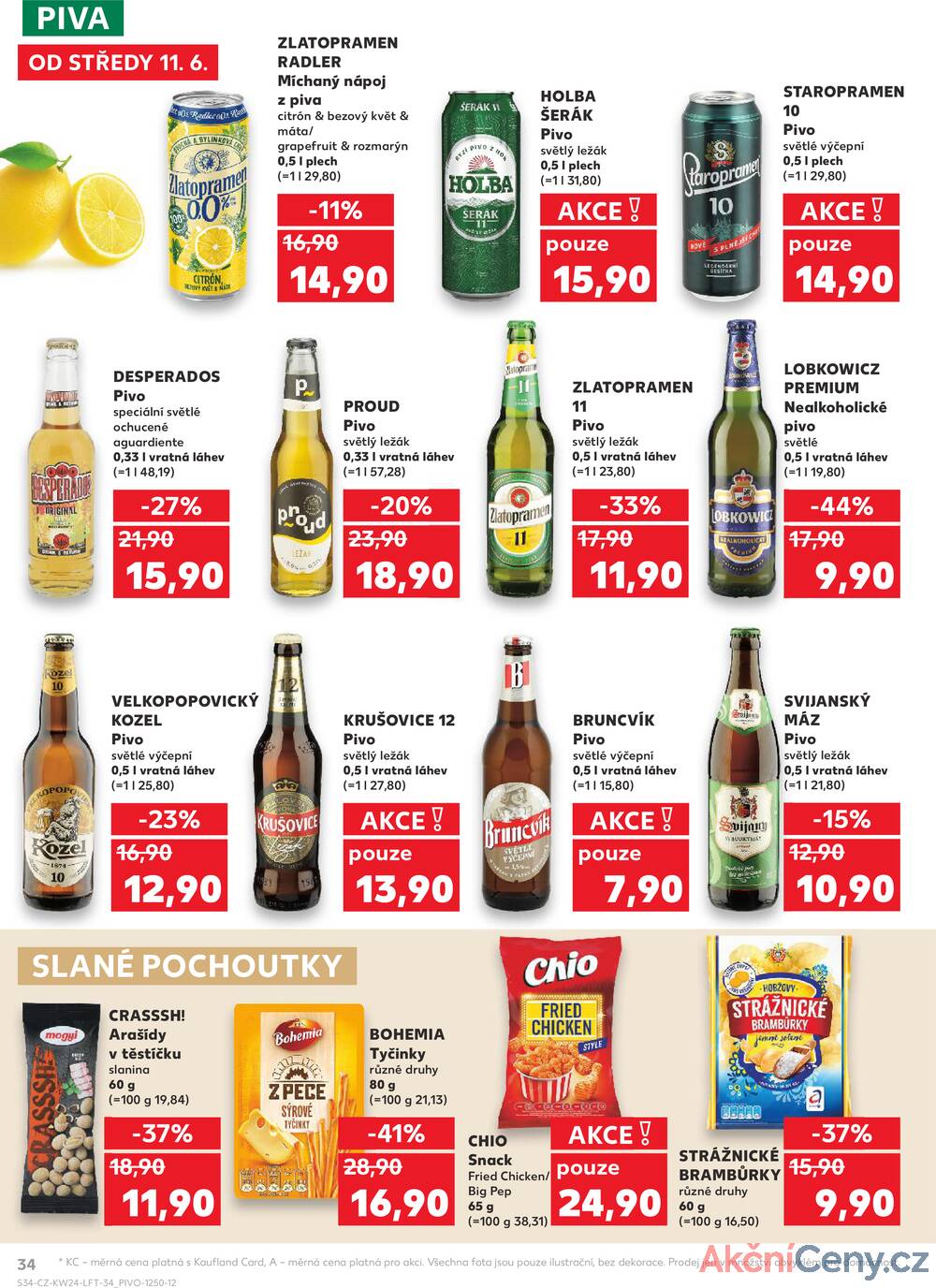 Leták Kaufland - Kaufland 11.6. - 17.6. - Kaufland - Uherský Brod - strana 34