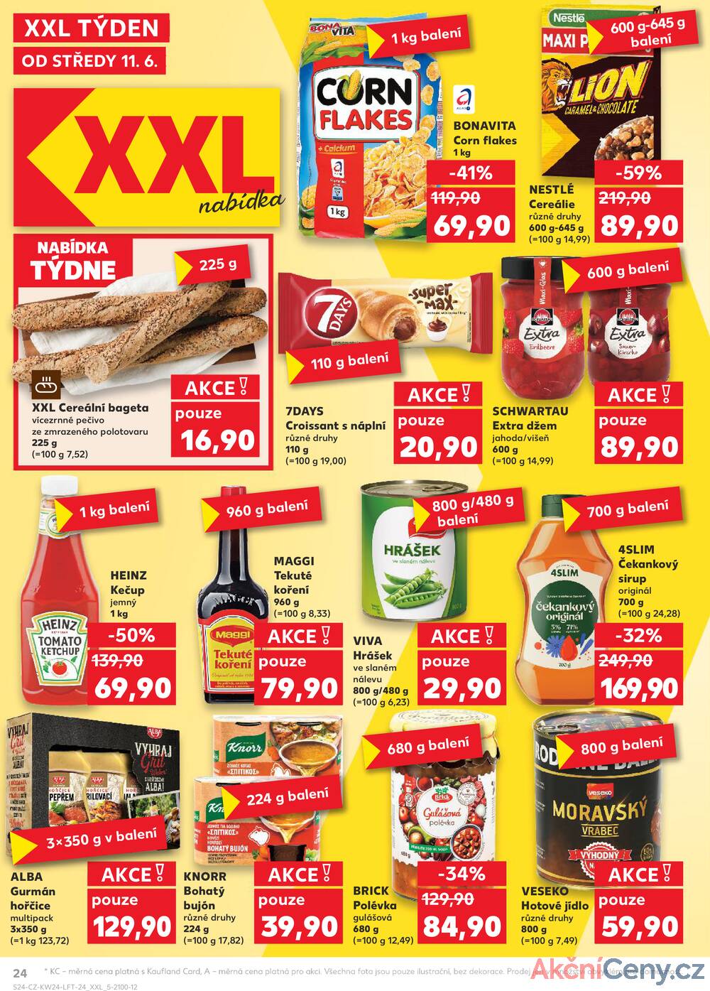 Leták Kaufland - Kaufland 11.6. - 17.6. - Kaufland - Benešov - strana 24
