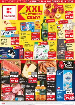 Leták Kaufland 11.6. - 17.6. - Kaufland - Ostrava - Poruba
