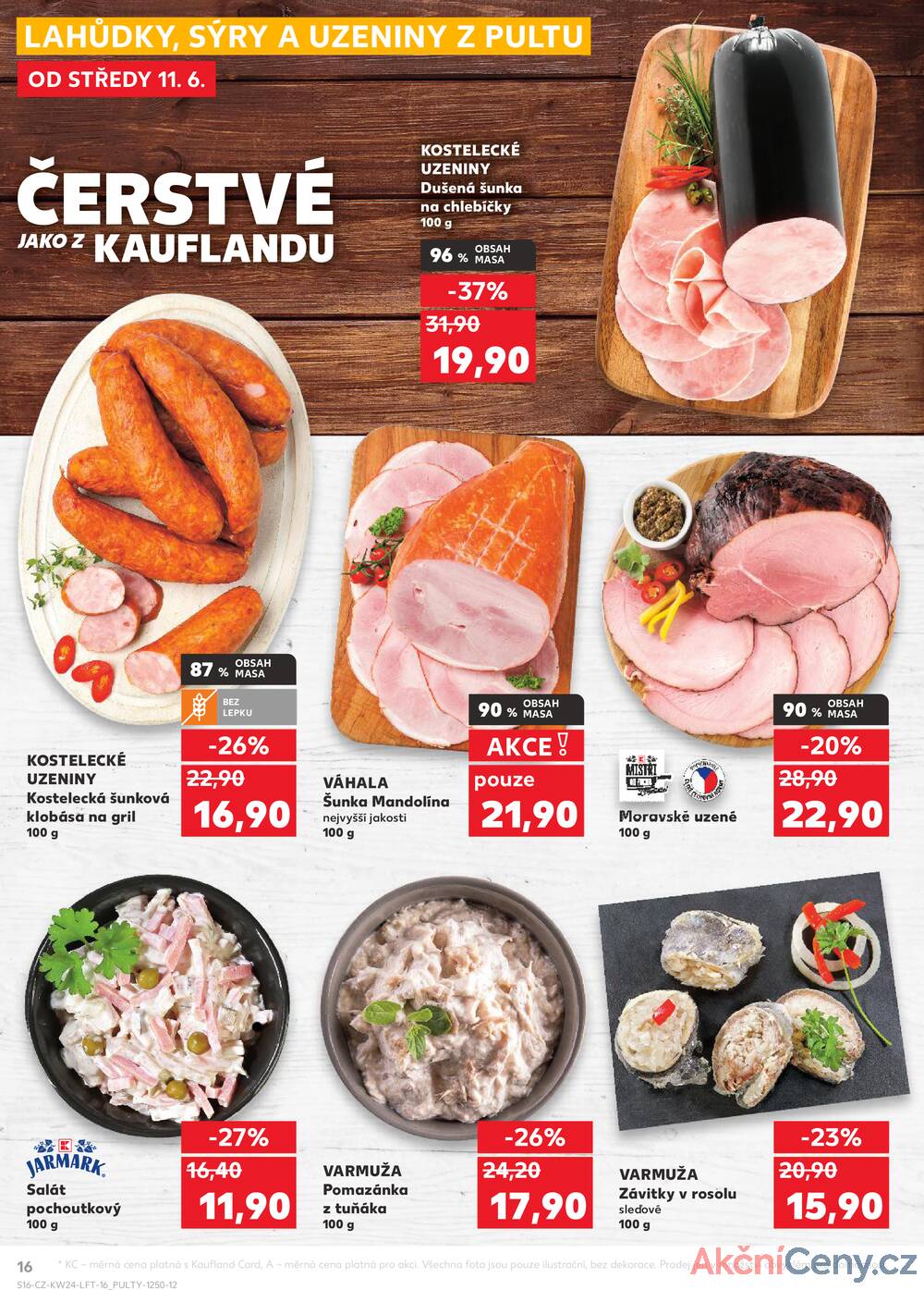 Leták Kaufland - Kaufland 11.6. - 17.6. - Kaufland - Praha 6 (Podbaba) - strana 16