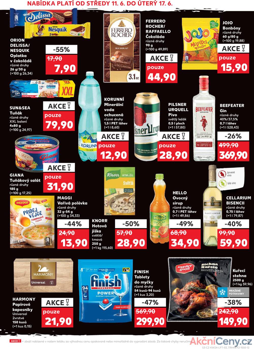 Leták Kaufland - Kaufland 11.6. - 17.6. - Kaufland - Praha 8 (Libeň) - strana 3