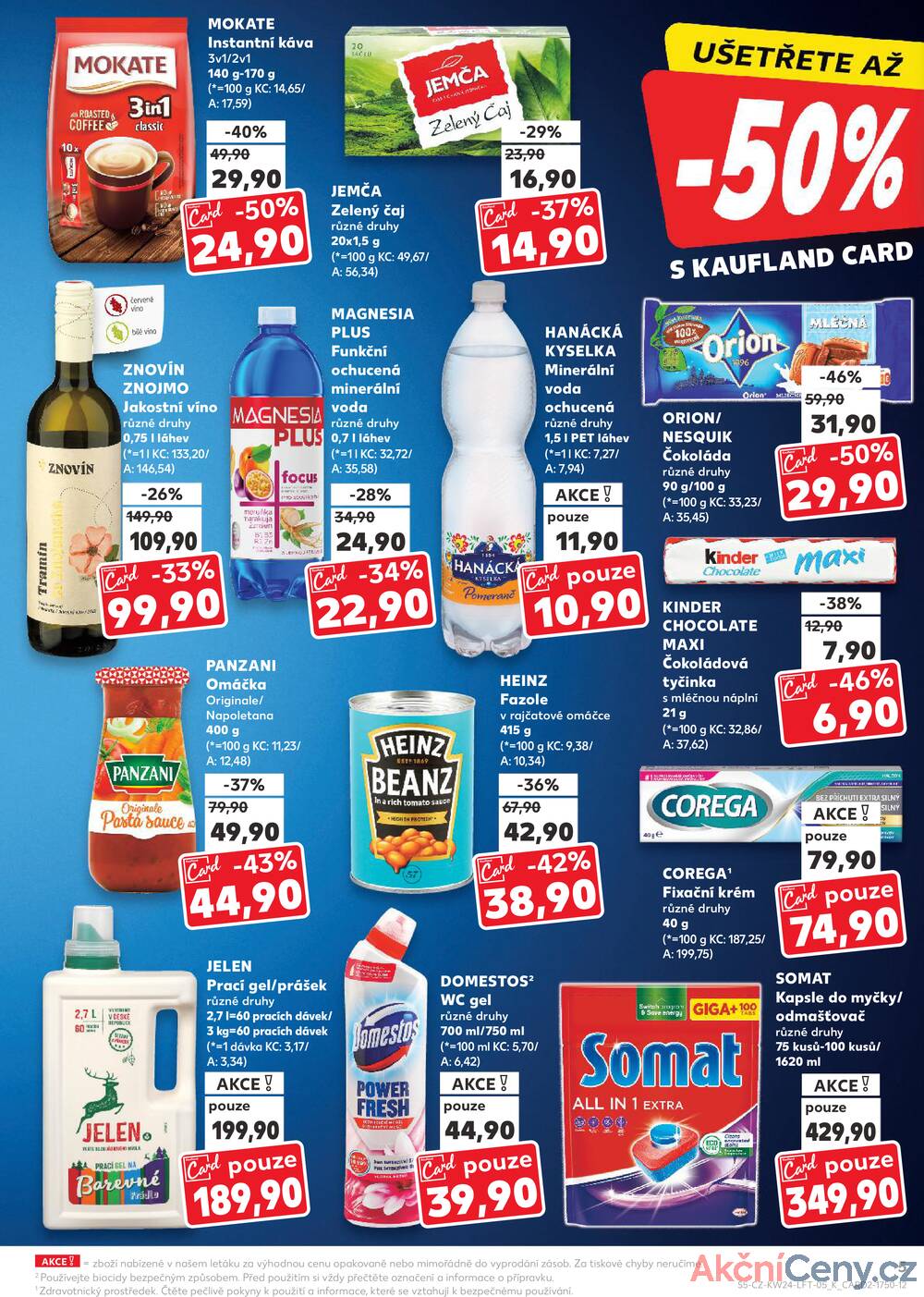 Leták Kaufland - Kaufland 11.6. - 17.6. - Kaufland - Praha 8 (Libeň) - strana 5