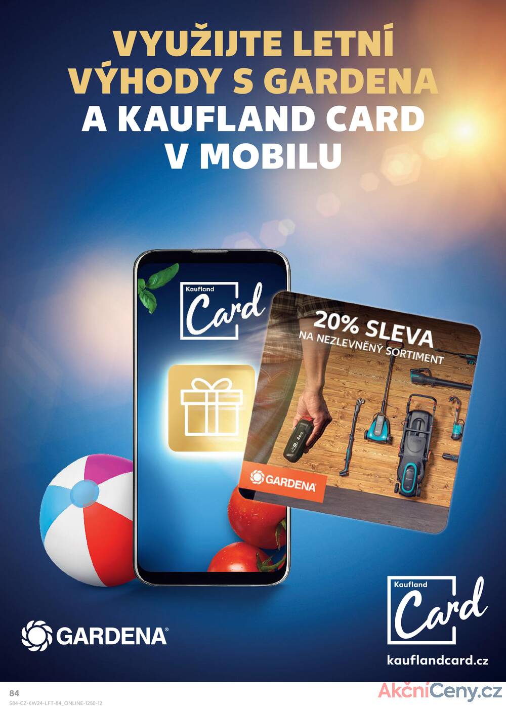 Leták Kaufland - Kaufland 11.6. - 17.6. - Kaufland - Praha 8 (Libeň) - strana 84