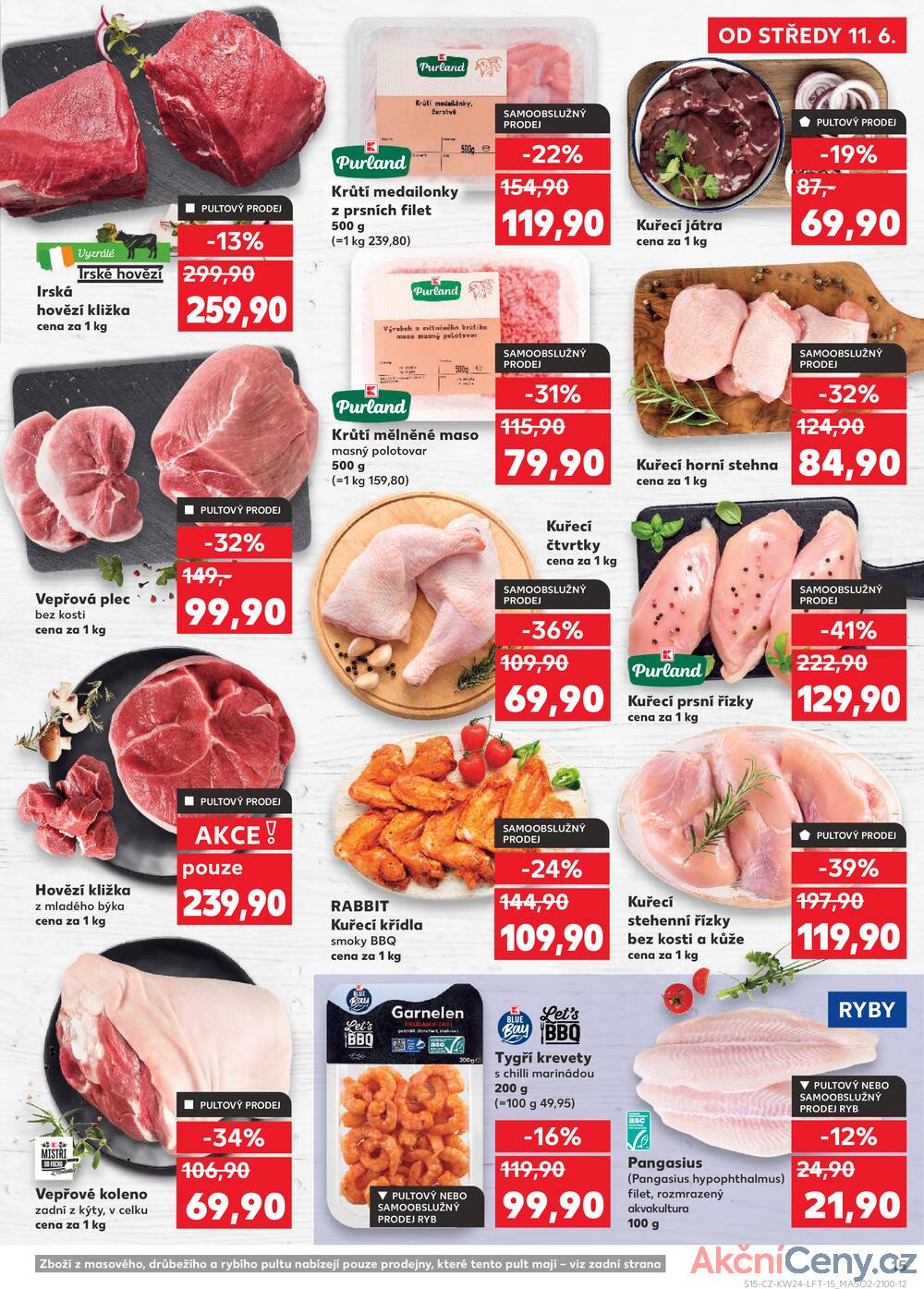 Leták Kaufland - Kaufland 11.6. - 17.6. - Kaufland - Pardubice (Bělehradská) - strana 15