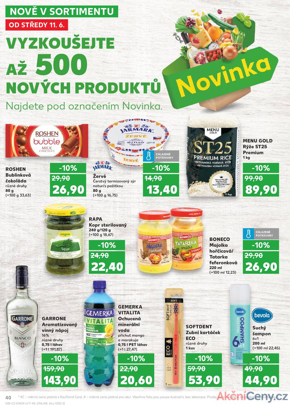 Leták Kaufland - Kaufland 11.6. - 17.6. - Kaufland - Havířov (Před Tratí) - strana 40