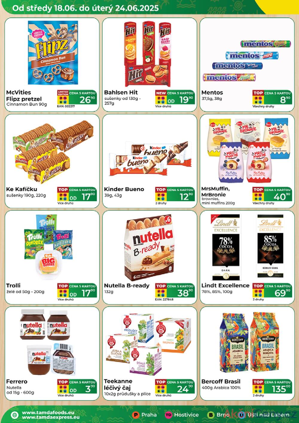 Leták Tamda Foods - Tamda Foods od 18.6. do 24.6.2025 - strana 2 Leták Tamda Foods - Tamda Foods od 18.6. do 24.6.2025 - strana 2
