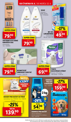 Lidl Čtvrtek od 19.6. do 22.6.2025