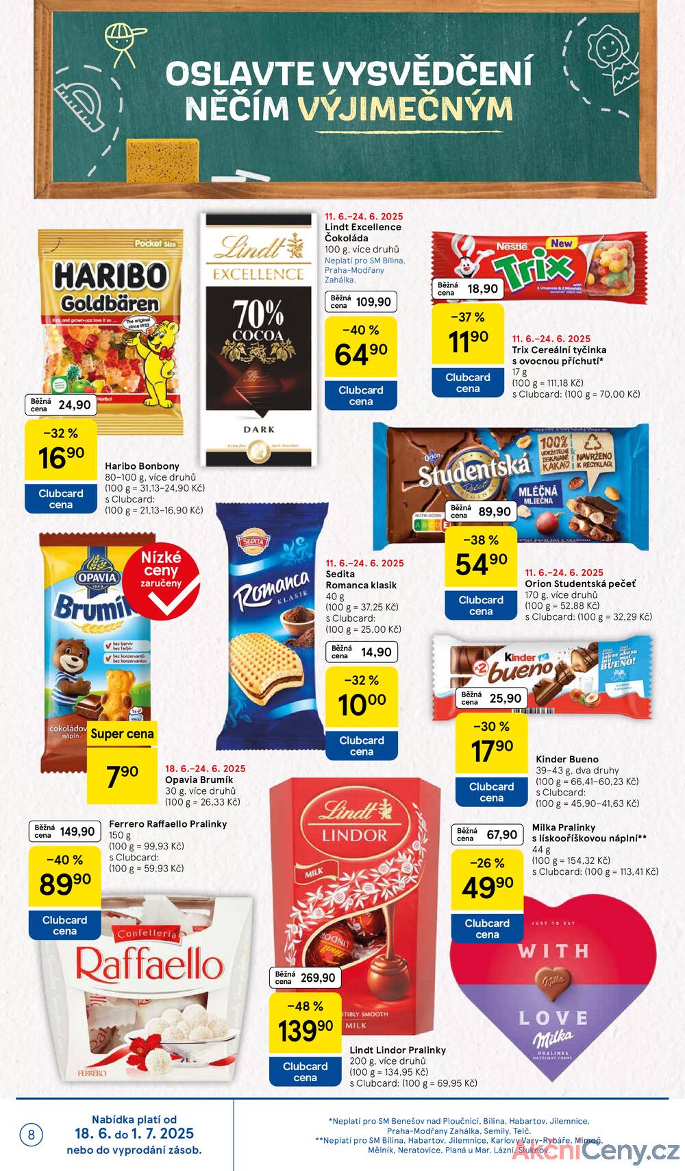 Leták Tesco - Tesco supermarkety od 18.6. do 24.6.2025 - strana 8 Leták Tesco - Tesco supermarkety od 18.6. do 24.6.2025 - strana 8