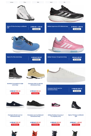 leták Intersport