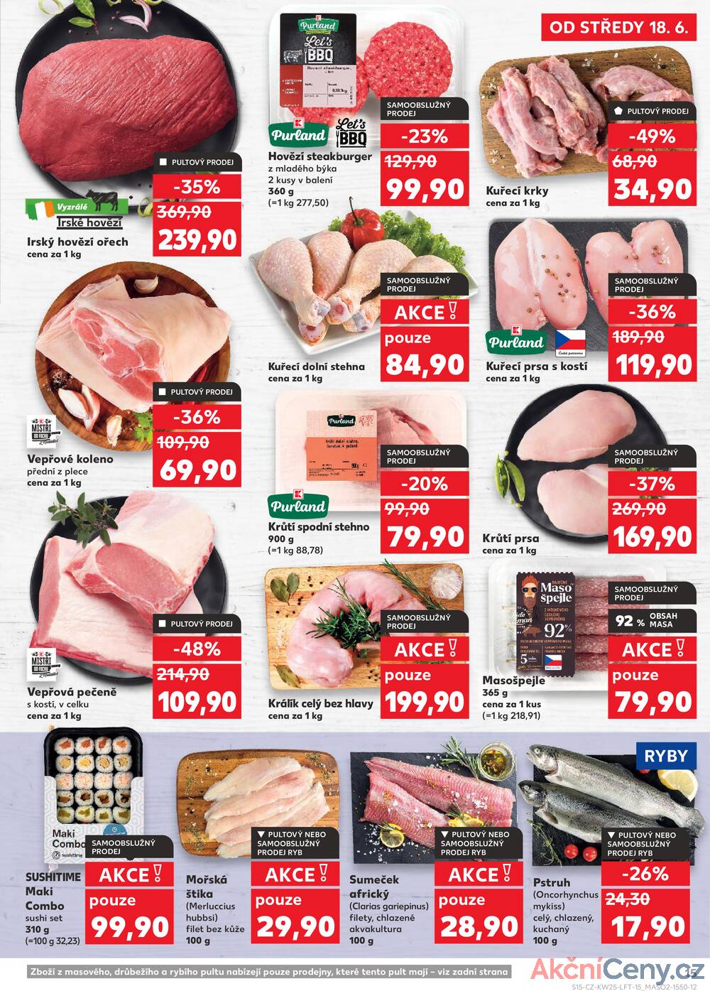Leták Kaufland - Kaufland 18.6. - 24.6. - Kaufland - Prachatice - strana 15