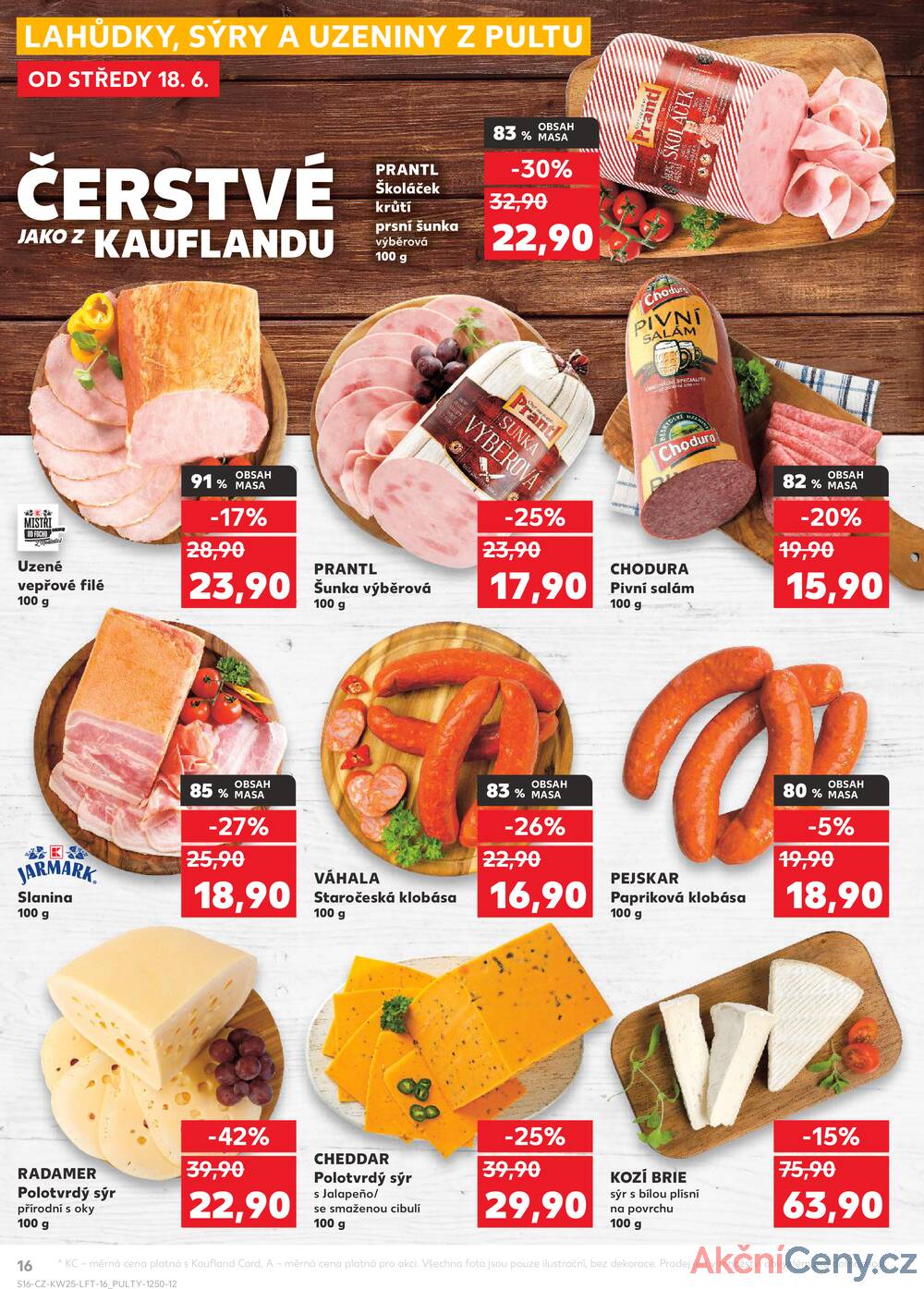 Leták Kaufland - Kaufland 18.6. - 24.6. - Kaufland - Prachatice - strana 16