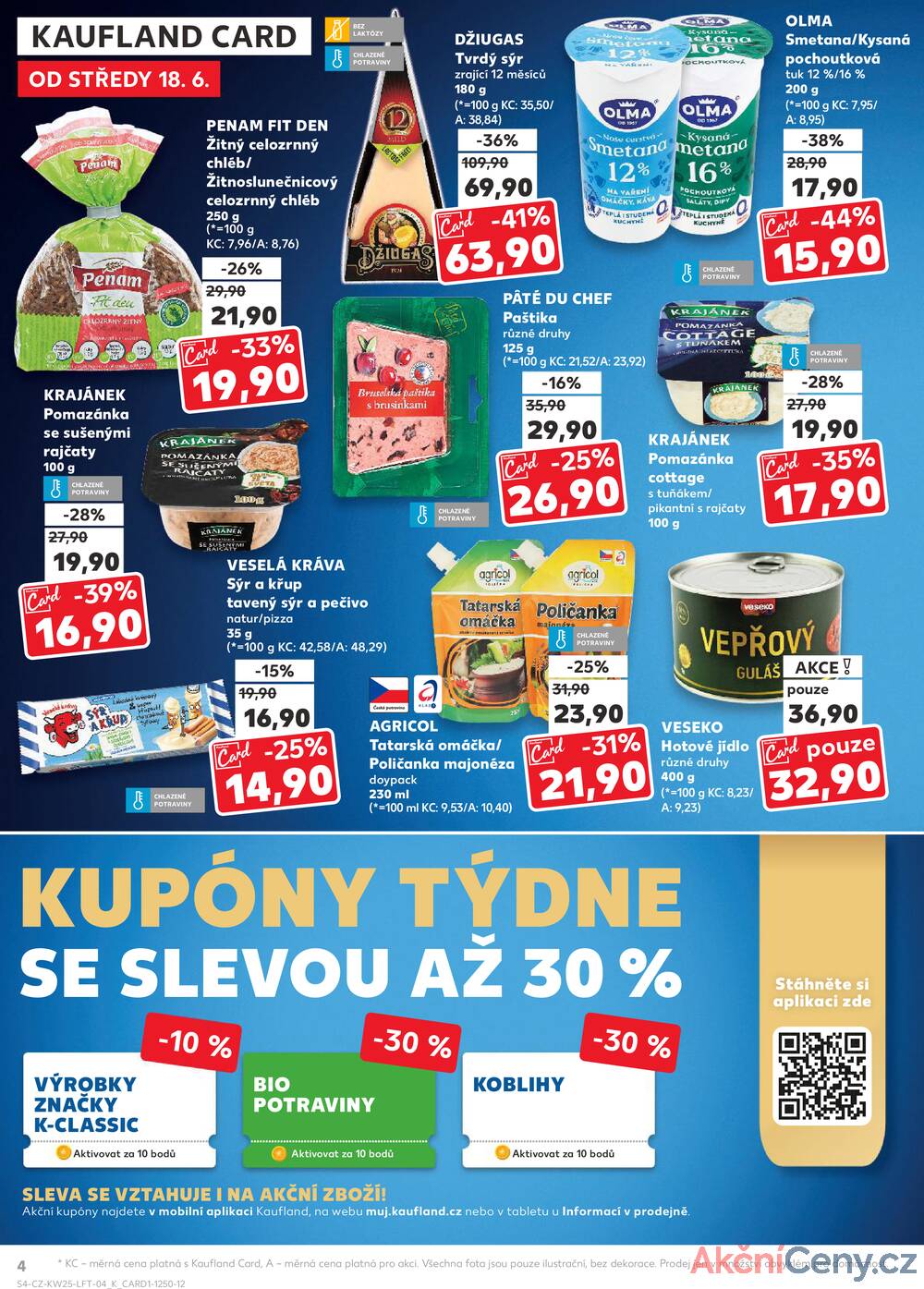 Leták Kaufland - Kaufland 18.6. - 24.6. - Kaufland - Domažlice - strana 4