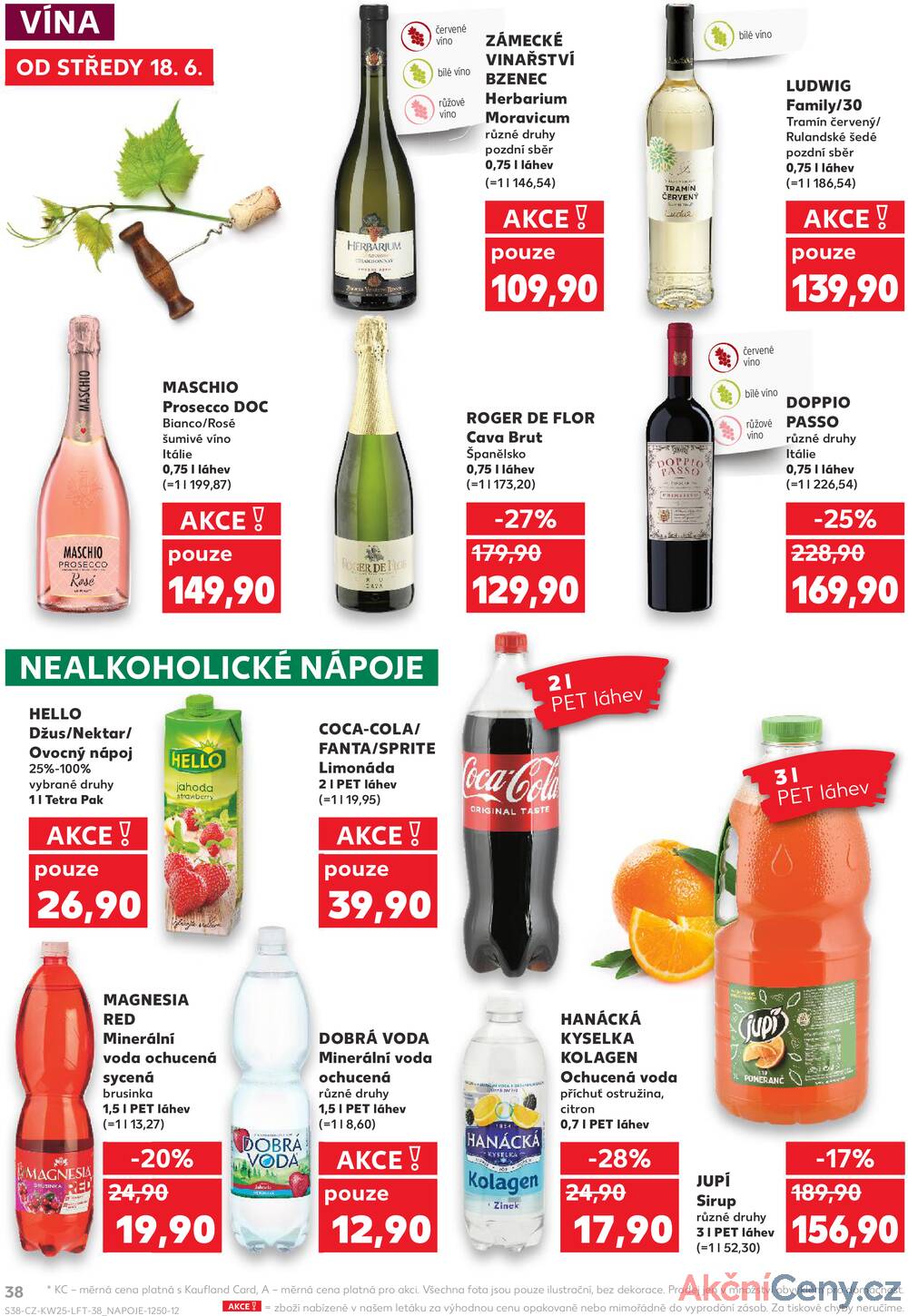 Leták Kaufland - Kaufland 18.6. - 24.6. - Kaufland - Rokycany - strana 38