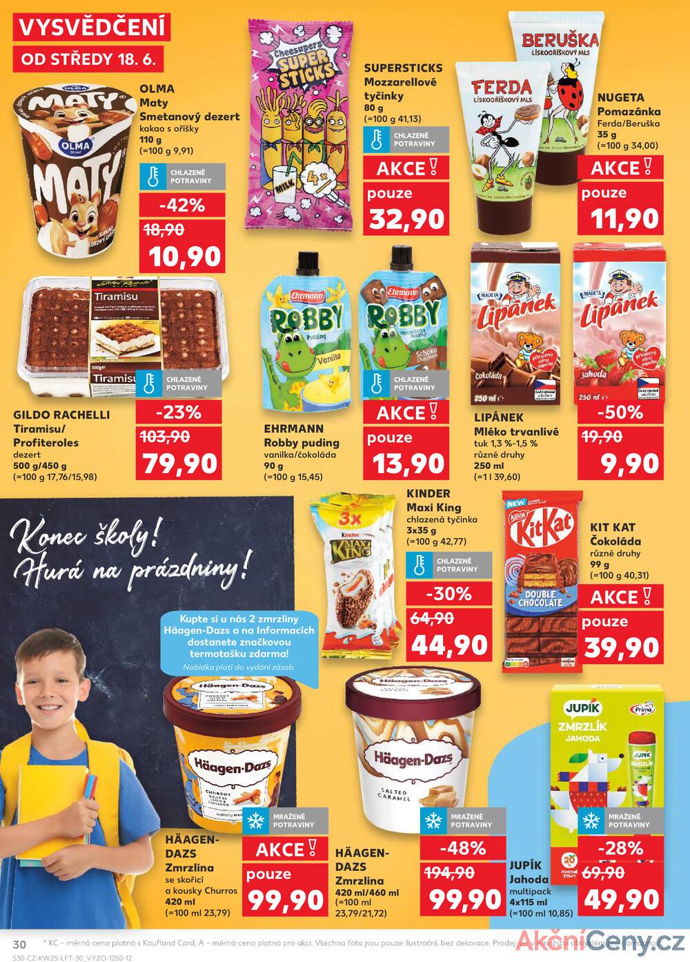 Leták Kaufland - Kaufland 18.6. - 24.6. - Kaufland - Hradec Králové - strana 30