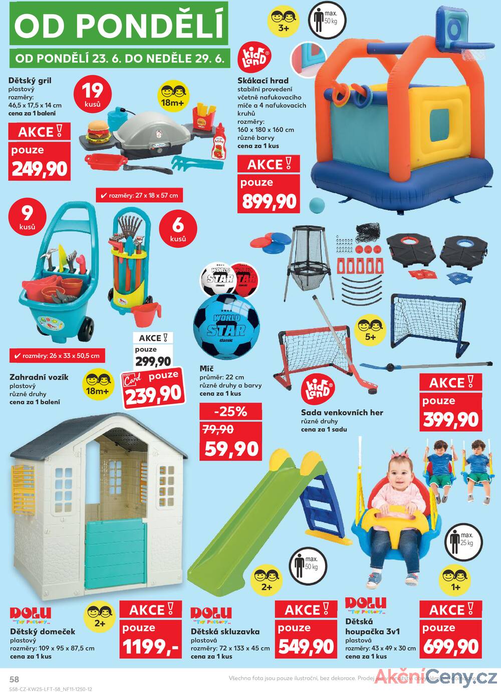 Leták Kaufland - Kaufland 18.6. - 24.6. - Kaufland - Lovosice (Siřejovická) - strana 58