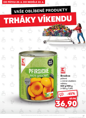 Kaufland 18.6. - 24.6. - Kaufland - Lovosice (Siřejovická)
