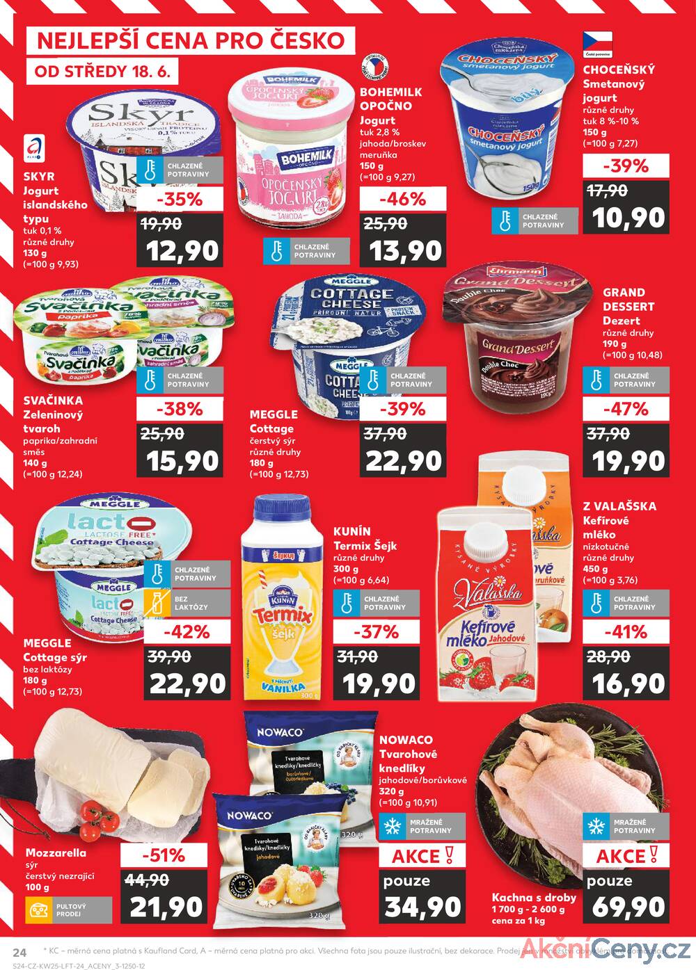 Leták Kaufland - Kaufland 18.6. - 24.6. - Kaufland - Česká Lípa - strana 24
