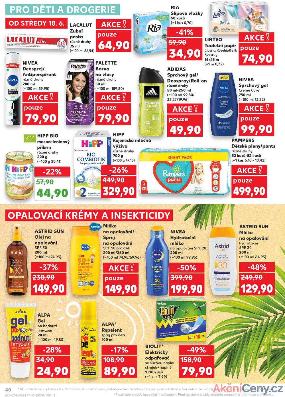 Leták Kaufland - Kaufland 18.6. - 24.6. - Kaufland - Česká Lípa - strana 40