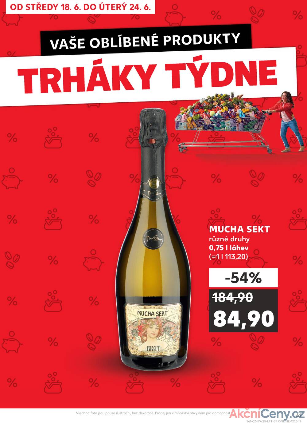 Leták Kaufland - Kaufland 18.6. - 24.6. - Kaufland - Česká Lípa - strana 61