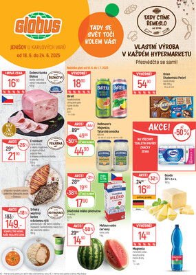 leták Globus