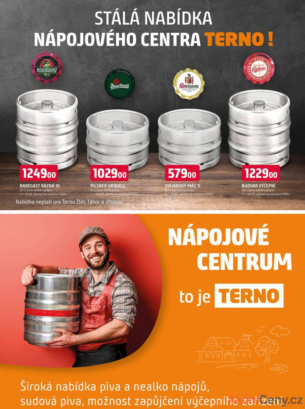 Leták Terno - Terno České Budějovice, Třeboň, Trhové sviny od 18.6. do 24.6.2025 - strana 16