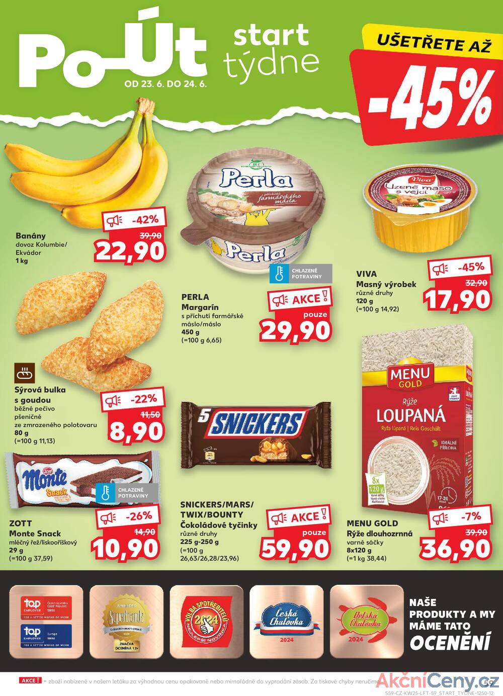 Leták Kaufland - Kaufland 18.6. - 24.6. - Kaufland - Brno - Židenice - strana 59