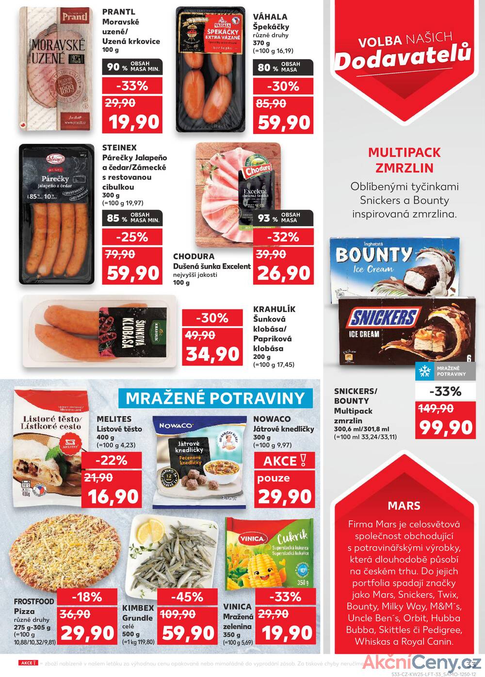 Leták Kaufland - Kaufland 18.6. - 24.6. - Kaufland - Opava - Kateřinky - strana 33