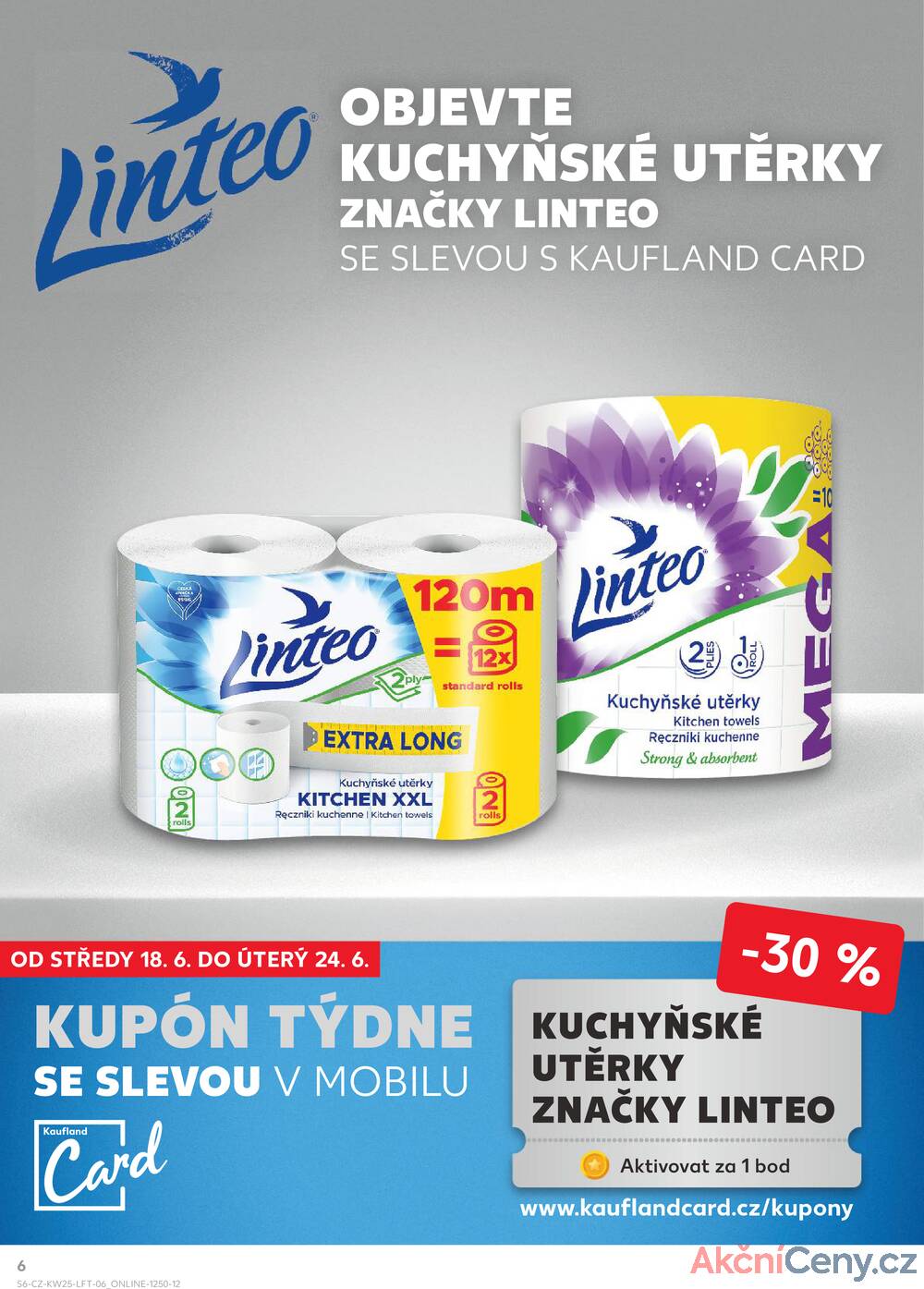 Leták Kaufland - Kaufland 18.6. - 24.6. - Kaufland - Opava - Předměstí - strana 6