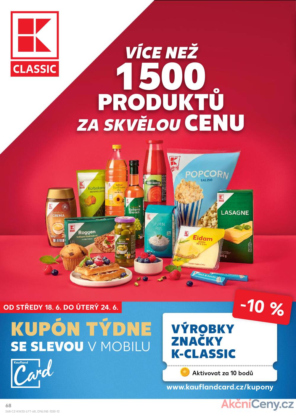 Leták Kaufland - Kaufland 18.6. - 24.6. - Kaufland - Opava - Předměstí - strana 68