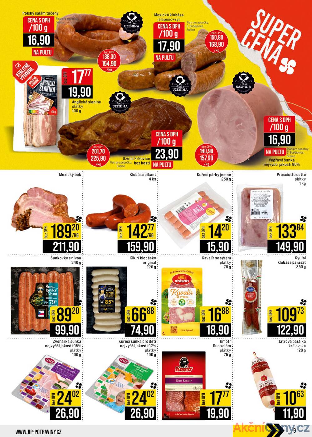 Leták JIP - JIP Cash & Carry České Budějovice, Most, Náchod, Polička, Sušice a Svoboda nad Úpou od 18.6. do 24.6.2025 - strana 9 Leták JIP - JIP Cash & Carry České Budějovice, Most, Náchod, Polička, Sušice a Svoboda nad Úpou od 18.6. do 24.6.2025 - strana 9