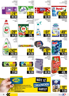JIP Cash & Carry České Budějovice, Most, Náchod, Polička, Sušice a Svoboda nad Úpou od 18.6. do 24.6.2025
