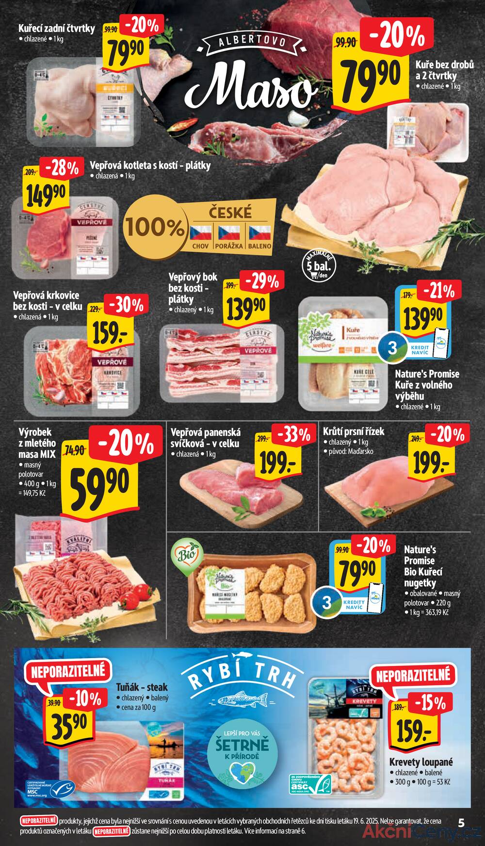 Leták Albert - Albert Supermarket od 25.6. do 1.7.2025 - strana 5